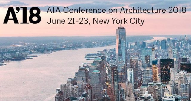 locandina Conference on Architecture a New York nel 2018 Master Italy