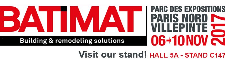 Master at Batimat in Paris from 6th to 10th November