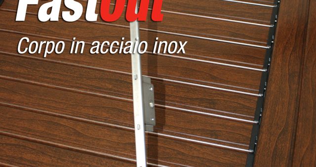 FastOut: il nuovo sistema di chiusura multipunto in acciaio inox