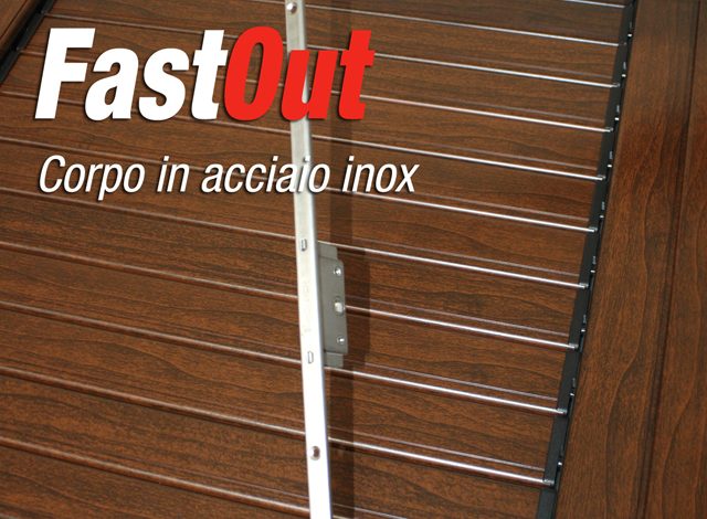 FastOut: il nuovo sistema di chiusura multipunto in acciaio inox