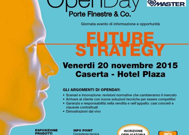 La Master a Caserta, per l’edizione 2015 dell’Open Day di