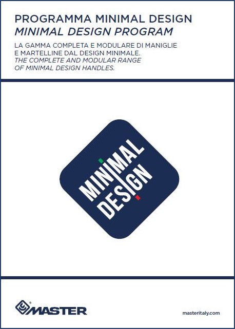 catalogo accessori serramenti Minimal Design Program