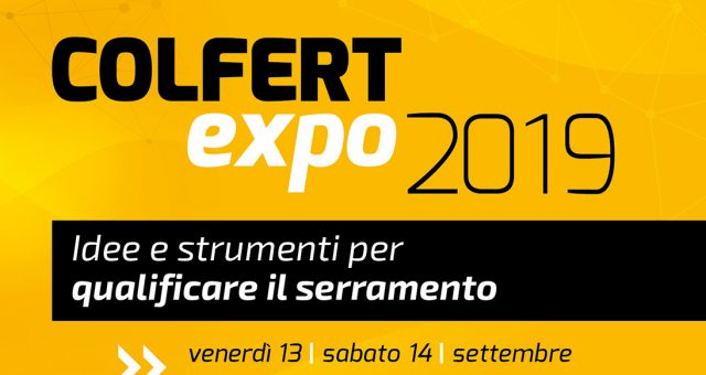 locandina del Colfert Expo 2019