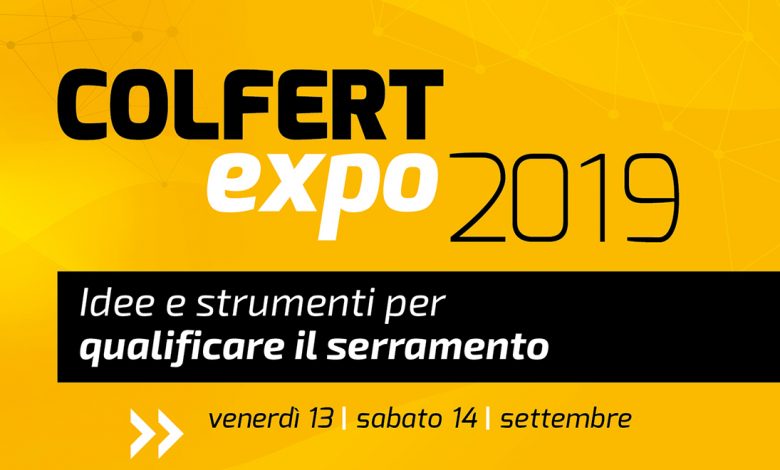 locandina del Colfert Expo 2019