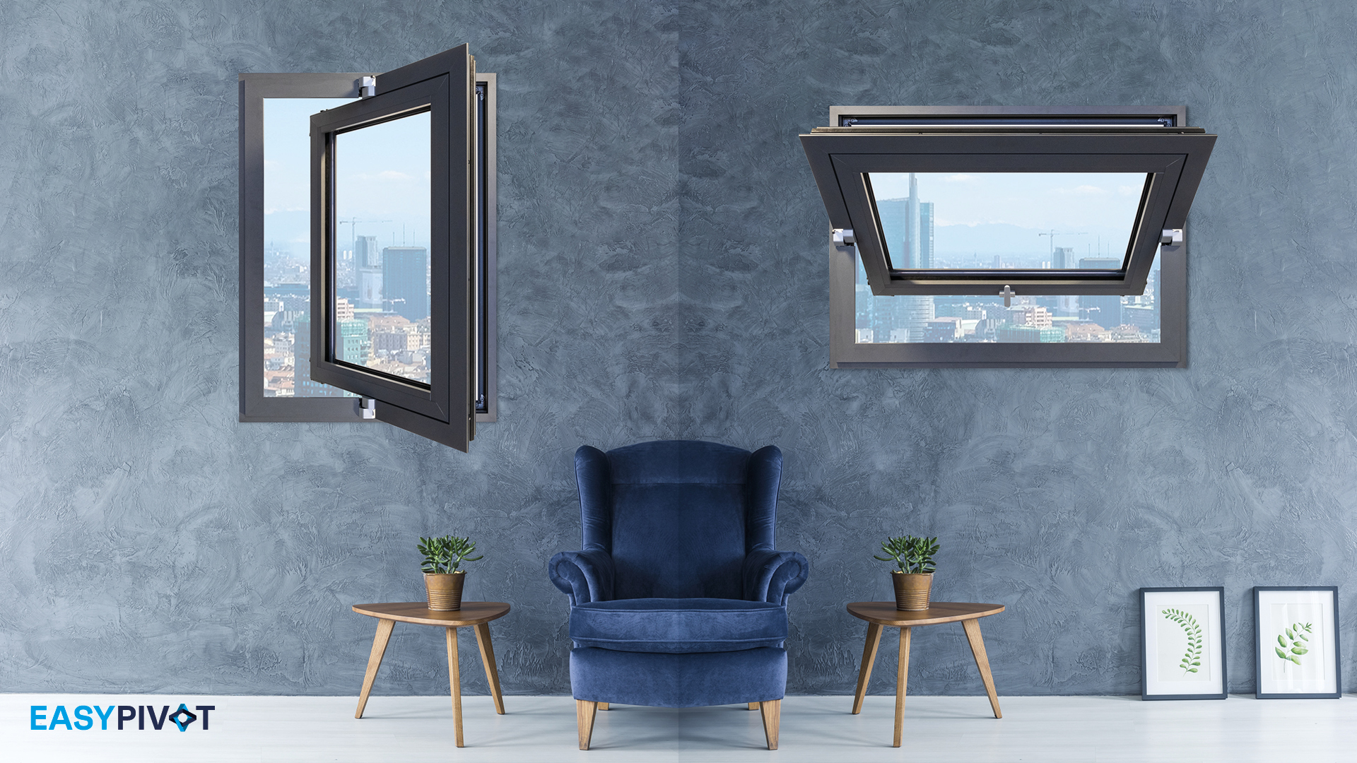 Master Italy introduces Easy Pivot, the design hinges for pivot windows