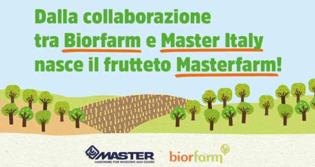 Dalla collaborazione con Biorfarm nasce il frutteto “Masterfarm” per il