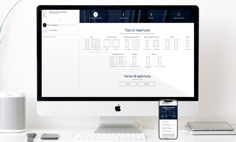 Master presenta il suo nuovo configuratore on line, innovativo strumento