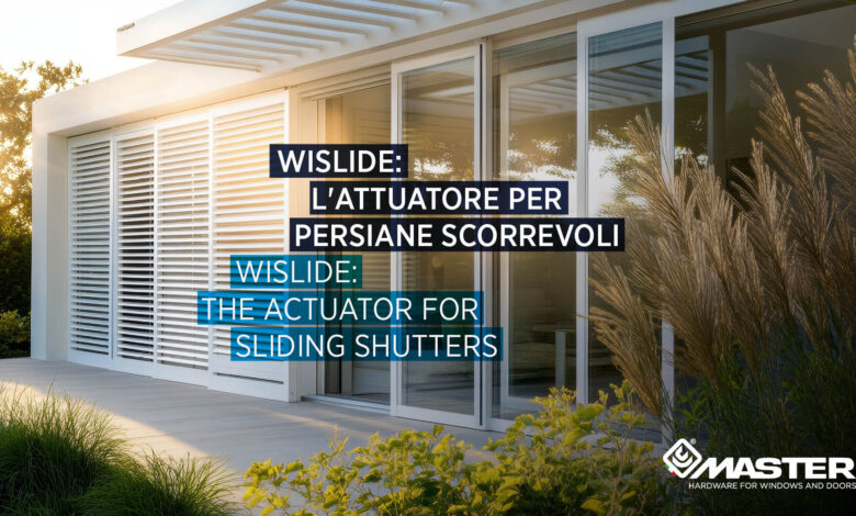 Nuova versione a 230 Volt per l’attuatore WiSlide di Master