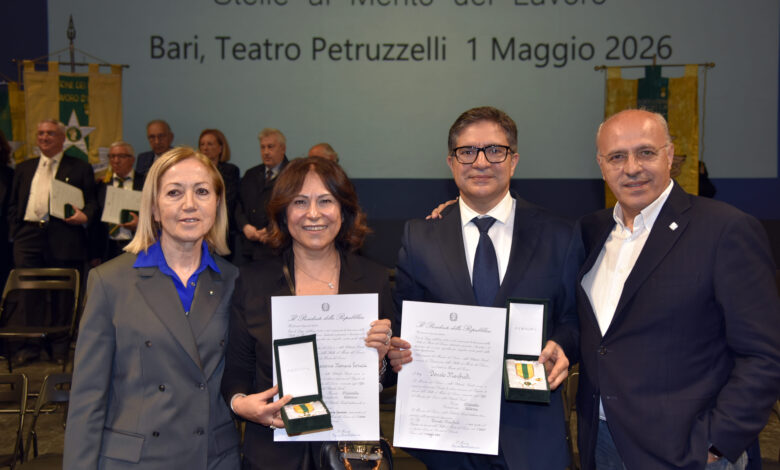 Master Italy: Paola Laruccia e Donato Manfredi insigniti della Stella