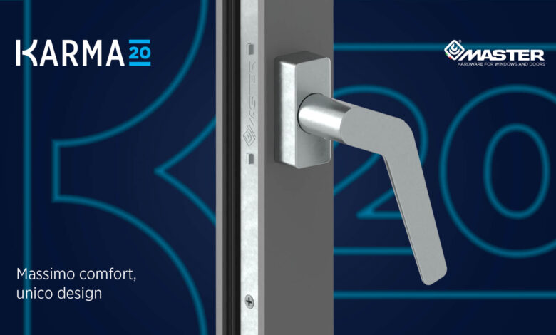 Master presenta Karma 20°: l’innovazione che semplifica l’apertura degli infissi